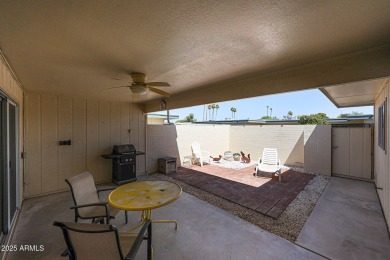 Mid-Century 2BR/1BA townhome in the heart of Sun City on Sun City Lakes West and East in Arizona - for sale on GolfHomes.com, golf home, golf lot