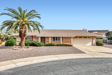 Welcome to this charming 2-bedroom, 2-bath home in Sun City on PalmBrook Country Club in Arizona - for sale on GolfHomes.com, golf home, golf lot