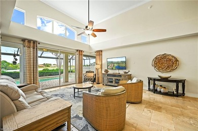 THE ONE YOU HAVE BEEN WAITING FOR! STUNNING POOL HOME WITH WATER on Bonita Bay West in Florida - for sale on GolfHomes.com, golf home, golf lot