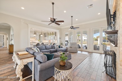 Exquisite custom built 4BR + Office/3.5BA home with pool in the on LeTriomphe Golf and Country Club in Louisiana - for sale on GolfHomes.com, golf home, golf lot