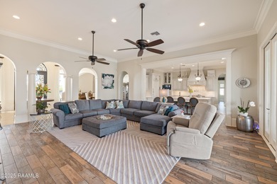 Exquisite custom built 4BR + Office/3.5BA home with pool in the on LeTriomphe Golf and Country Club in Louisiana - for sale on GolfHomes.com, golf home, golf lot