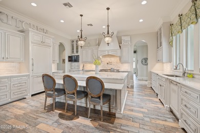 Exquisite custom built 4BR + Office/3.5BA home with pool in the on LeTriomphe Golf and Country Club in Louisiana - for sale on GolfHomes.com, golf home, golf lot