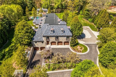 This grand, gated estate blends timeless elegance with modern on Tam O Shanter Golf Club, Inc. in New York - for sale on GolfHomes.com, golf home, golf lot