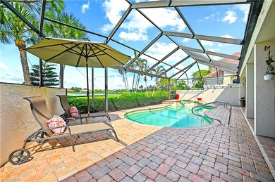 THE ONE YOU HAVE BEEN WAITING FOR! STUNNING POOL HOME WITH WATER on Bonita Bay West in Florida - for sale on GolfHomes.com, golf home, golf lot