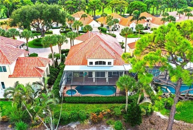 THE ONE YOU HAVE BEEN WAITING FOR! STUNNING POOL HOME WITH WATER on Bonita Bay West in Florida - for sale on GolfHomes.com, golf home, golf lot