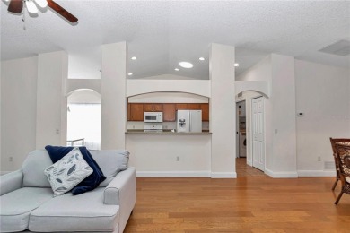 Nestled in an active 55+ community, this 3-bedroom, 2-bath home on Summerglen Country Club in Florida - for sale on GolfHomes.com, golf home, golf lot