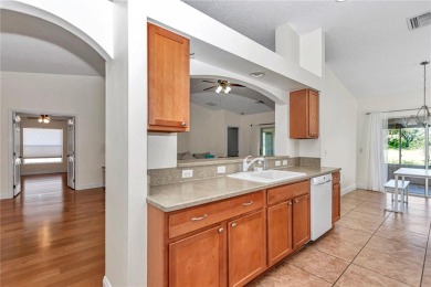 Nestled in an active 55+ community, this 3-bedroom, 2-bath home on Summerglen Country Club in Florida - for sale on GolfHomes.com, golf home, golf lot