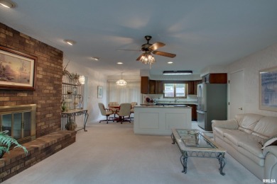 Wonderfully private setting with lots of trees.  Close to Spring on Spring Lake Country Club in Illinois - for sale on GolfHomes.com, golf home, golf lot