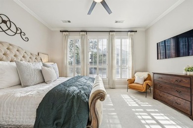 This stunning former Highland Homes model is perfectly on The Tribute At the Colony in Texas - for sale on GolfHomes.com, golf home, golf lot