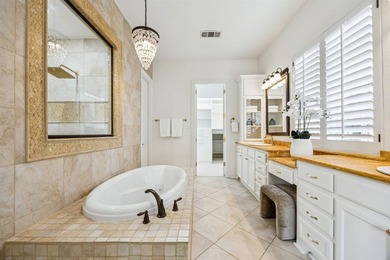 This stunning former Highland Homes model is perfectly on The Tribute At the Colony in Texas - for sale on GolfHomes.com, golf home, golf lot