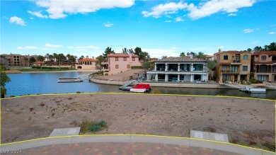 Build your next home on this beautiful water front property. The on South Shore At Lake Las Vegas in Nevada - for sale on GolfHomes.com, golf home, golf lot