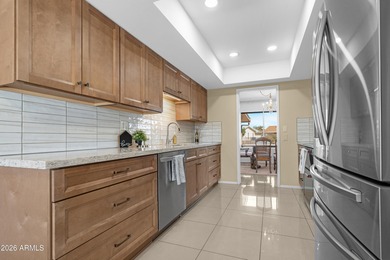 Welcome to easy living in the heart of Sun City. Step inside to on PalmBrook Country Club in Arizona - for sale on GolfHomes.com, golf home, golf lot