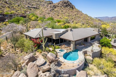 If views, privacy, and luxury are important, this mountainside on The Boulders Resort Golf Club in Arizona - for sale on GolfHomes.com, golf home, golf lot