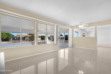 Welcome to easy living in the heart of Sun City. Step inside to on PalmBrook Country Club in Arizona - for sale on GolfHomes.com, golf home, golf lot