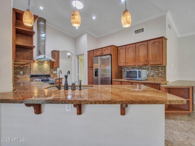 Beautifully upgraded home in the prestigious PebbleCreek active on Tuscany Falls At Pebble Creek in Arizona - for sale on GolfHomes.com, golf home, golf lot