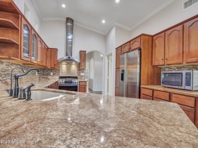 Beautifully upgraded home in the prestigious PebbleCreek active on Tuscany Falls At Pebble Creek in Arizona - for sale on GolfHomes.com, golf home, golf lot