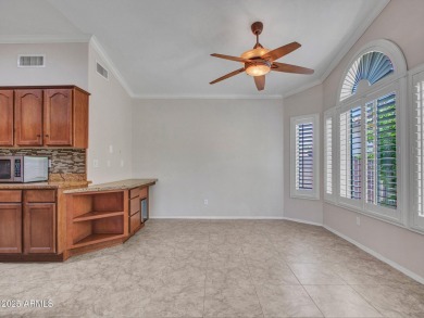 Beautifully upgraded home in the prestigious PebbleCreek active on Tuscany Falls At Pebble Creek in Arizona - for sale on GolfHomes.com, golf home, golf lot