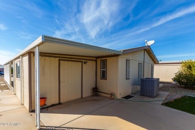 Own a manufactured home in Apache Wells! This charming property on Apache Wells Country Club in Arizona - for sale on GolfHomes.com, golf home, golf lot