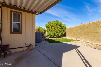 Own a manufactured home in Apache Wells! This charming property on Apache Wells Country Club in Arizona - for sale on GolfHomes.com, golf home, golf lot