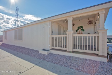ON LEASED LAND:  Step into this nearly new 2022 Cavco on Sun City Riverview Golf Course in Arizona - for sale on GolfHomes.com, golf home, golf lot