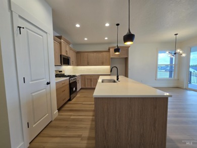 Gorgeous home, great sunset views off the deck and a location on Scotch Pines Golf Course in Idaho - for sale on GolfHomes.com, golf home, golf lot