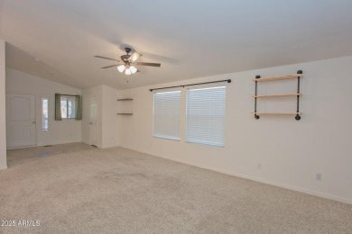 ON LEASED LAND:  Step into this nearly new 2022 Cavco on Sun City Riverview Golf Course in Arizona - for sale on GolfHomes.com, golf home, golf lot