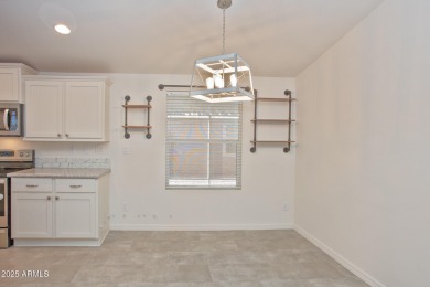 ON LEASED LAND:  Step into this nearly new 2022 Cavco on Sun City Riverview Golf Course in Arizona - for sale on GolfHomes.com, golf home, golf lot