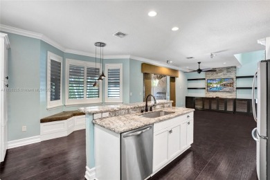 This true 5 BD | 2.5 BA gem has been remodeled with over $150k on The Links At Madison Green in Florida - for sale on GolfHomes.com, golf home, golf lot