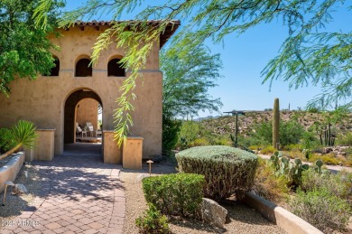 Perfectly positioned on a quiet cul-de-sac in the prestigious on Desert Mountain Club - Apache Golf Course in Arizona - for sale on GolfHomes.com, golf home, golf lot