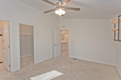 ON LEASED LAND:  Step into this nearly new 2022 Cavco on Sun City Riverview Golf Course in Arizona - for sale on GolfHomes.com, golf home, golf lot