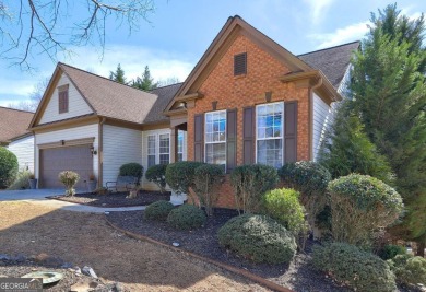 This Stunning very Spacious Ranch with Beautiful Backyard Views on Towne Lake Hills Golf Club in Georgia - for sale on GolfHomes.com, golf home, golf lot