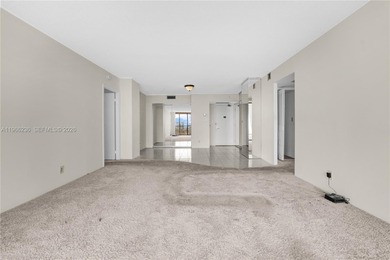 High-floor 2/2 (1,313 SF) with an extra large balcony that on Turnberry Isle Resort and Club in Florida - for sale on GolfHomes.com, golf home, golf lot