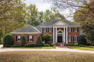 Tucked away in The Highlands at White Oak, this stately home on Canongate On White Oak Golf Course in Georgia - for sale on GolfHomes.com, golf home, golf lot
