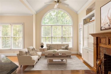 Tucked away in The Highlands at White Oak, this stately home on Canongate On White Oak Golf Course in Georgia - for sale on GolfHomes.com, golf home, golf lot