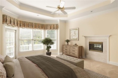 Tucked away in The Highlands at White Oak, this stately home on Canongate On White Oak Golf Course in Georgia - for sale on GolfHomes.com, golf home, golf lot