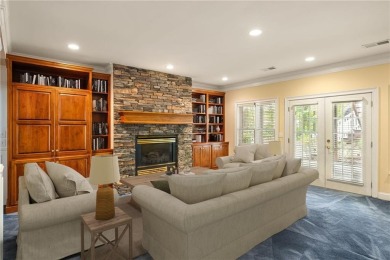 Tucked away in The Highlands at White Oak, this stately home on Canongate On White Oak Golf Course in Georgia - for sale on GolfHomes.com, golf home, golf lot