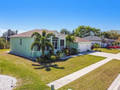 Absolutely stunning three-bedroom, two-bath, PLUS OFFICE on Apollo Beach Golf and Sea Club in Florida - for sale on GolfHomes.com, golf home, golf lot