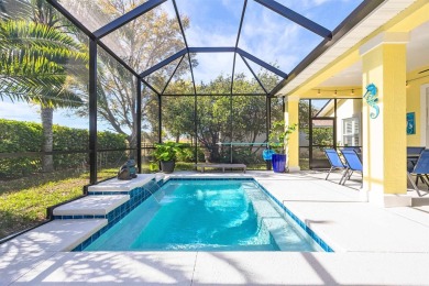 Brand-new heated saltwater pool, custom paver patio, and a full on Royal St. Augustine Golf and Country Club in Florida - for sale on GolfHomes.com, golf home, golf lot