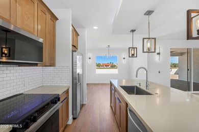 A truly exceptional custom-built residence, situated on a golf on Arizona City Golf Club in Arizona - for sale on GolfHomes.com, golf home, golf lot