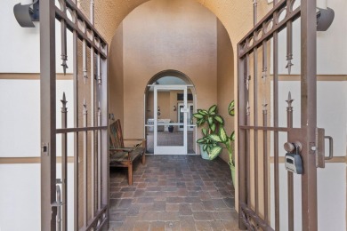 Welcome to this exquisite custom-built courtyard home, perfectly on The Cape Club of Palm City in Florida - for sale on GolfHomes.com, golf home, golf lot