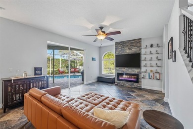 Welcome to this move-in ready 5 bedroom + bonus room, 4 bathroom on Heritage Harbor Golf and Country Club in Florida - for sale on GolfHomes.com, golf home, golf lot