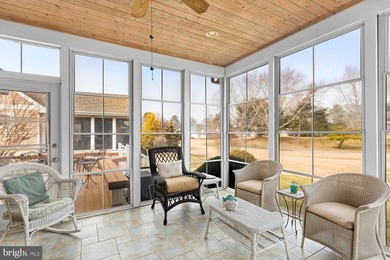 Beautiful coastal home with golf course views just 2 miles from on Salt Pond Golf Club in Delaware - for sale on GolfHomes.com, golf home, golf lot