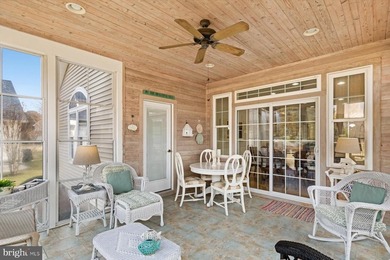 Beautiful coastal home with golf course views just 2 miles from on Salt Pond Golf Club in Delaware - for sale on GolfHomes.com, golf home, golf lot