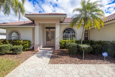 Spacious 3-bedroom, 2-bathroom home offering peaceful golf on St. Lucie Trail Golf Club in Florida - for sale on GolfHomes.com, golf home, golf lot