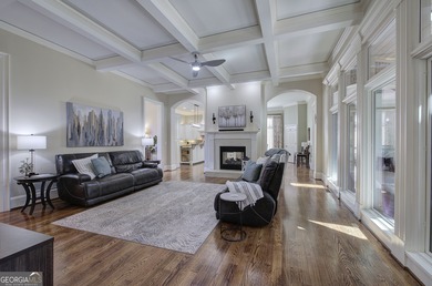 Custom Luxury Home, Gated Community with Spectacular Views and on Marietta Country Club in Georgia - for sale on GolfHomes.com, golf home, golf lot