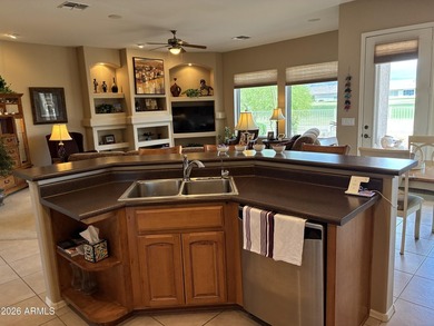 Beautiful GOLF course home with 3 beds, 2 & 1/2 baths & a golf on Sunland Springs Golf Course  in Arizona - for sale on GolfHomes.com, golf home, golf lot