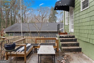 Welcome home to this East Lake Bungalow where vintage vibes meet on Charlie Yates Golf Course in Georgia - for sale on GolfHomes.com, golf home, golf lot