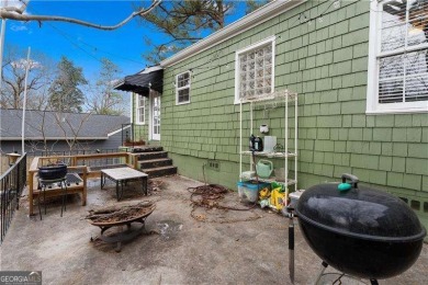 Welcome home to this East Lake Bungalow where vintage vibes meet on Charlie Yates Golf Course in Georgia - for sale on GolfHomes.com, golf home, golf lot