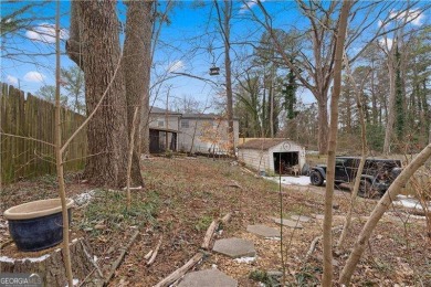 Welcome home to this East Lake Bungalow where vintage vibes meet on Charlie Yates Golf Course in Georgia - for sale on GolfHomes.com, golf home, golf lot