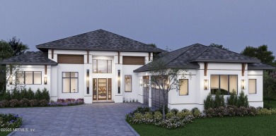 This NEW modern luxury design is presented by McFarland Family on The Palencia Club in Florida - for sale on GolfHomes.com, golf home, golf lot